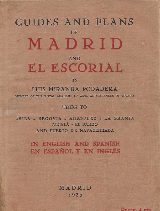 07323 510x673 - GUIDES AND PLANS OF MADRID AND ESCORIAL TRIPS TO AVILA SEGOVIA ARANJUEZ LA GRANJA ALCALA EL PARDO AND PUERTO DE NAVACERRADA