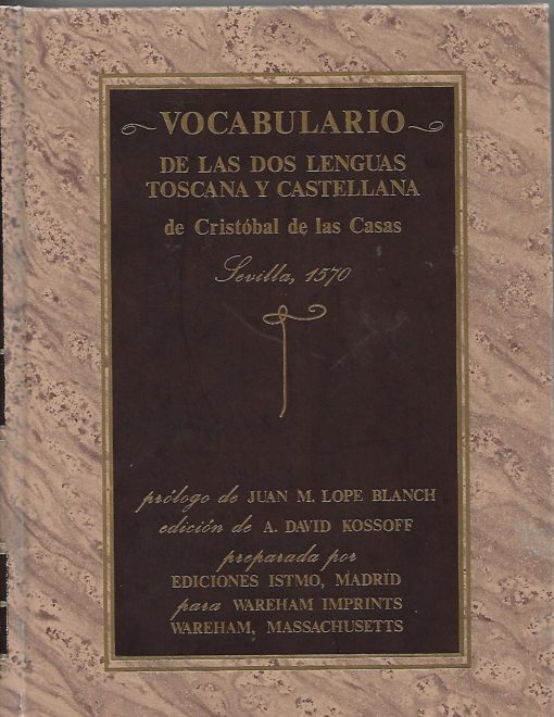 20187 510x660 - VOCABULARIO DE LAS DOS LENGUAS TOSCANA Y CASTELLANA