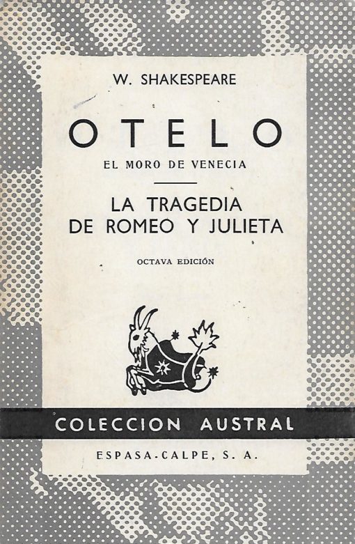 21367 510x781 - OTELO EL MORO DE VENECIA LA TRAGEDIA DE ROMEO Y JULIETA