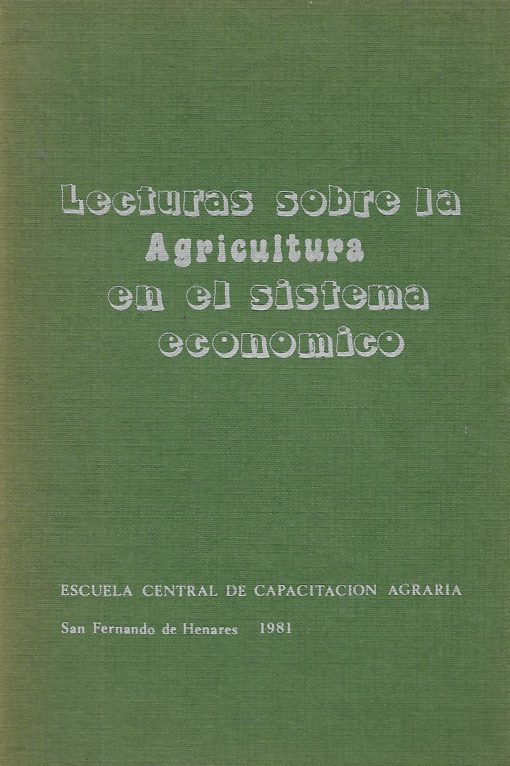 32199 510x766 - LECTURAS SOBRE LA AGRICULTURA EN EL SISTEMA ECONOMICO