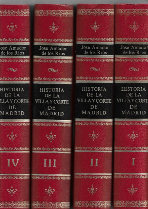 33362 510x721 - HISTORIA DE LA VILLA Y CORTE DE MADRID CUATRO TOMOS