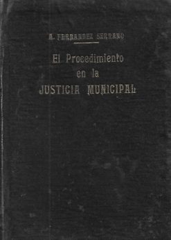 45173 247x346 - EL PROCEDIMIENTO DE LA JUSTICIA MUNICIPAL