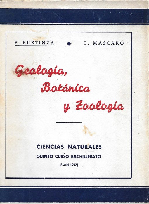 65018 510x698 - GEOLOGIA BOTANICA Y ZOOLOGIA CIENCIAS NATURALES QUINTO CURSO BACHILLERATO PLAN 1957