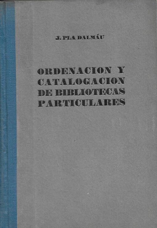 25995 510x738 - ORDENACION Y CATALOGACION DE BIBLIOTECAS PARTICULARES