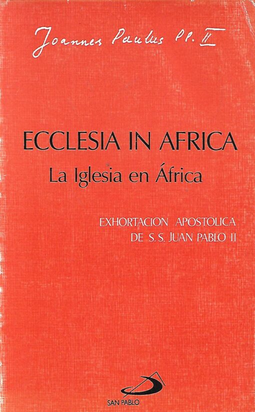 10121 510x824 - ECCLESIA IN AFRICA LA IGLESIA EN AFRICA EXHORTACION APOSTOLICA DE SS JUAN PABLO II SOBRE LA IGLESIA DE AFRICA Y SU MISION