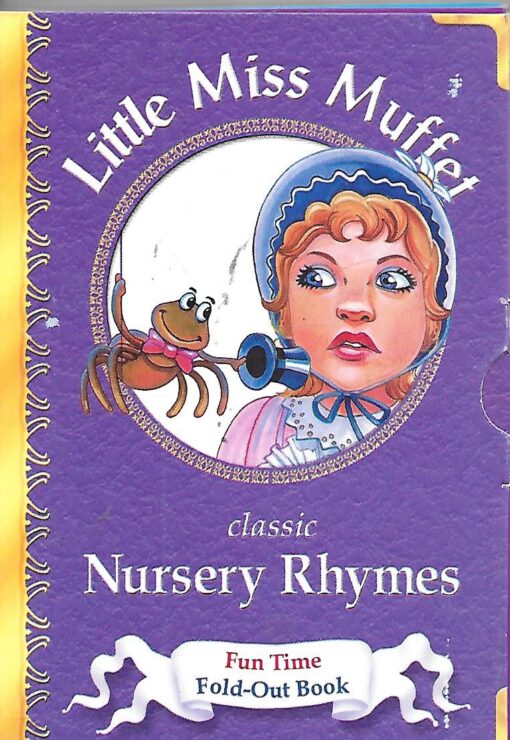 36654 510x740 - LITTLE MISS MUFFET CLASSIC NURSERY RHYMES FUN TIME FOULD OUT BOOK