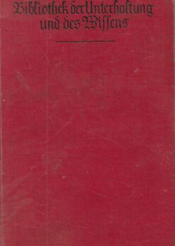 90697 247x346 - BIBLIOTHEK DER UNTERHALTUNG UND DES WISSENS BAND VI JAHRGANG 1932