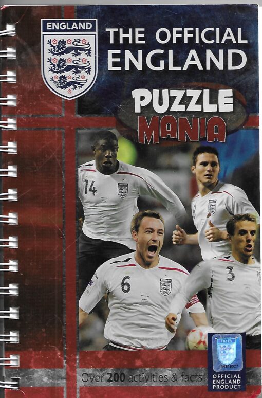 08975 510x774 - THE OFFICIAL ENGLAND PUZZLE MANIA