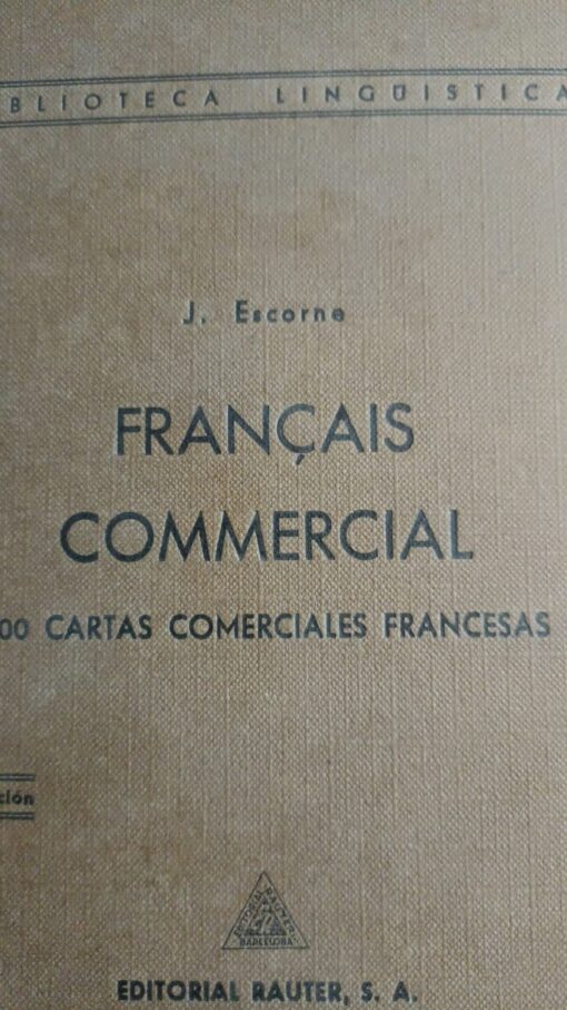 16472 510x907 - FRANÇAIS COMERCIAL 100 CARTAS COMERCIALES FRANCESAS