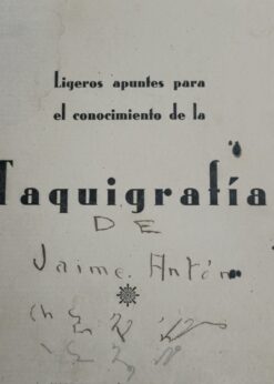 28882 247x346 - LIGEROS APUNTES PARA EL CONOCIMIENTO DE LA TAQUIGRAFIA