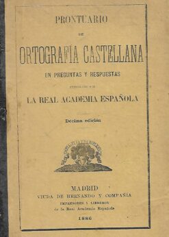 04616 1 247x346 - PRONTUARIO DE ORTOGRAFIA CASTELLANA EN PREGUNTAS Y RESPUESTAS