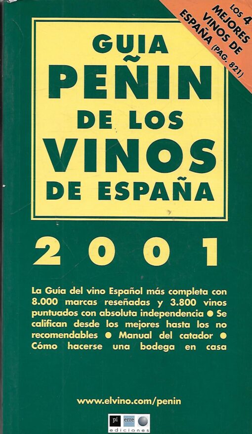 46857 1 510x880 - GUIA PEÑIN DE LOS VINOS DE ESPAÑA 2001
