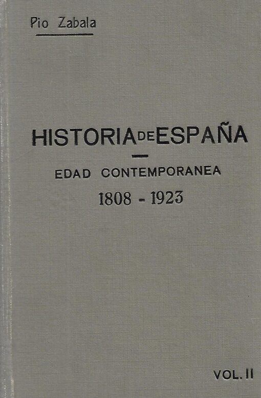 05476 510x779 - HISTORIA DE ESPAÑA EDAD CONTEMPORANEA 1808-1923 TOMO V VOL 2