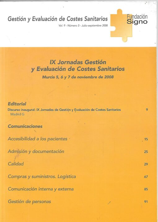16399 510x717 - IX JORNADAS GESTION Y EVALUACION DE COSTES SANITARIOS