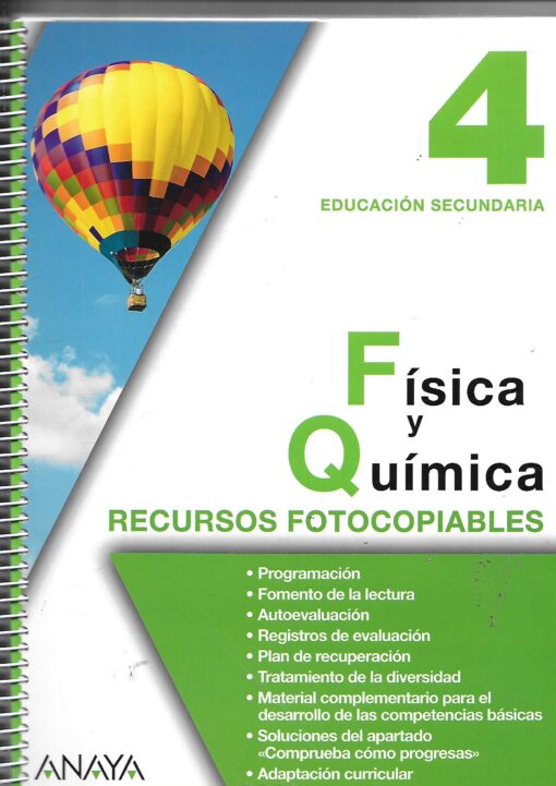 46129 510x721 - FISICA Y QUIMICA 4 EDUCACION SECUNDARIA RECURSOS FOTOCOPIABLES