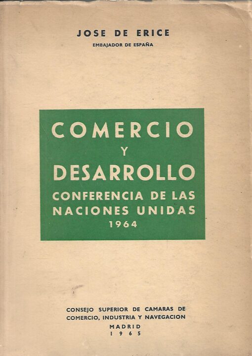 11960 510x720 - COMERCIO Y DESARROLLO CONFERENCIA DE LAS NACIONES UNIDAS 1964