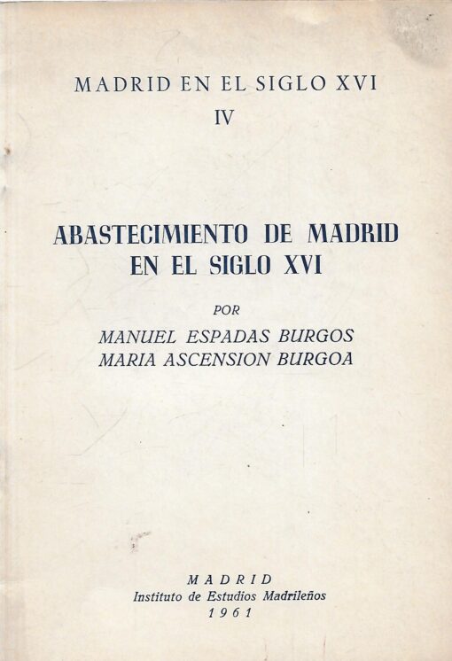 49093 510x746 - ABASTECIMIENTO DE MADRID EN EL SIGLO XVI
