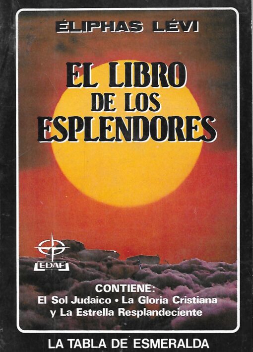 49314 1 510x709 - EL LIBRO DE LOS ESPLENDORES ELIPHAS LEVI