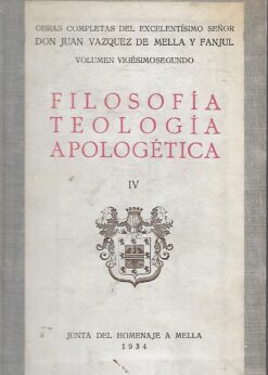 49546 247x346 - FILOSOFIA TEOLOGIA APOLOGETICA TOMO IV