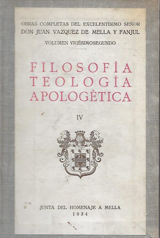 49546 510x758 - FILOSOFIA TEOLOGIA APOLOGETICA TOMO IV