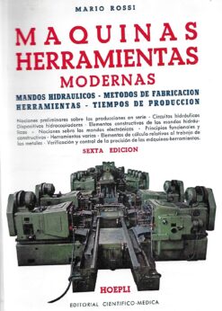 49656 247x346 - MAQUINAS HERRAMIENTAS MODERNAS MANDOS HIDRAULICOS METODOS DE FABRICACION HERRAMIENTAS TIEMPOS DE PRODUCCION