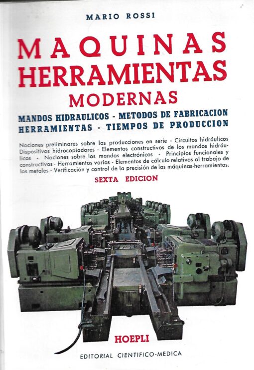 49656 510x741 - MAQUINAS HERRAMIENTAS MODERNAS MANDOS HIDRAULICOS METODOS DE FABRICACION HERRAMIENTAS TIEMPOS DE PRODUCCION