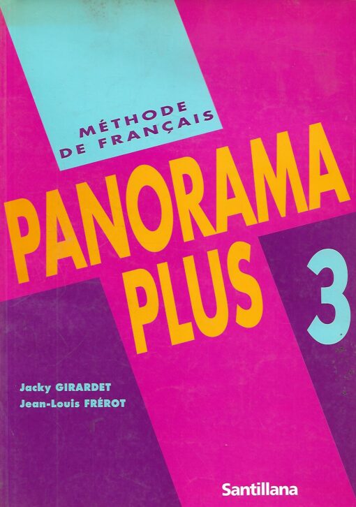 80331 510x726 - PANORAMA PLUS 3 METHODE DE FRANÇAIS ISBN 9788429451658