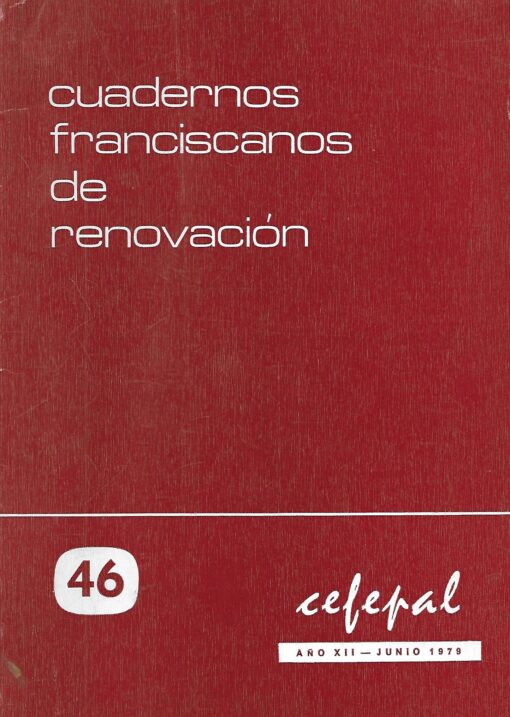 19033 510x717 - CUADERNOS FRANCISCANOS DE RENOVACION NUM 46